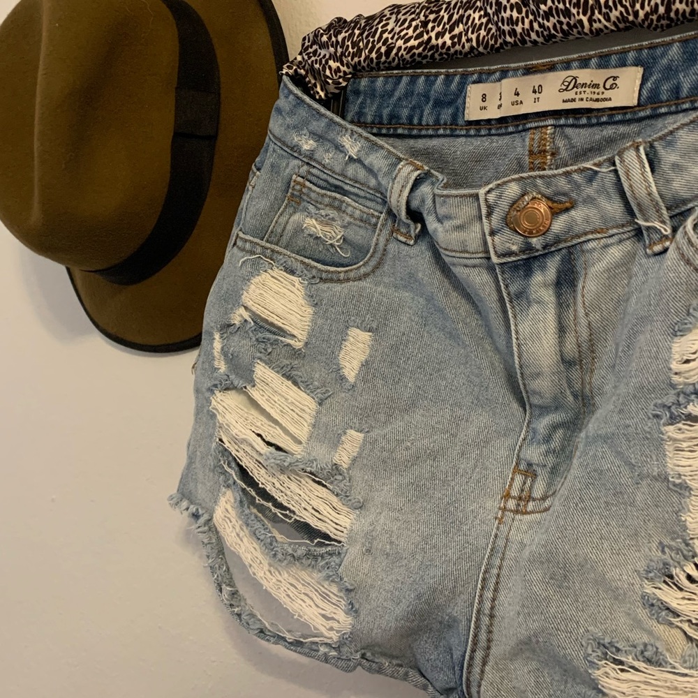 Ripped shorts